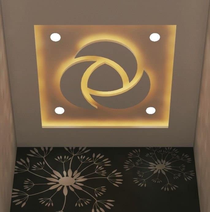 Finishing Works 2 New Moon False ceiling design