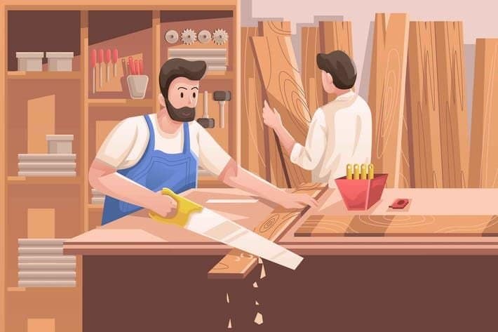 Tailor Made Solutions 4 Carpenter Illustration